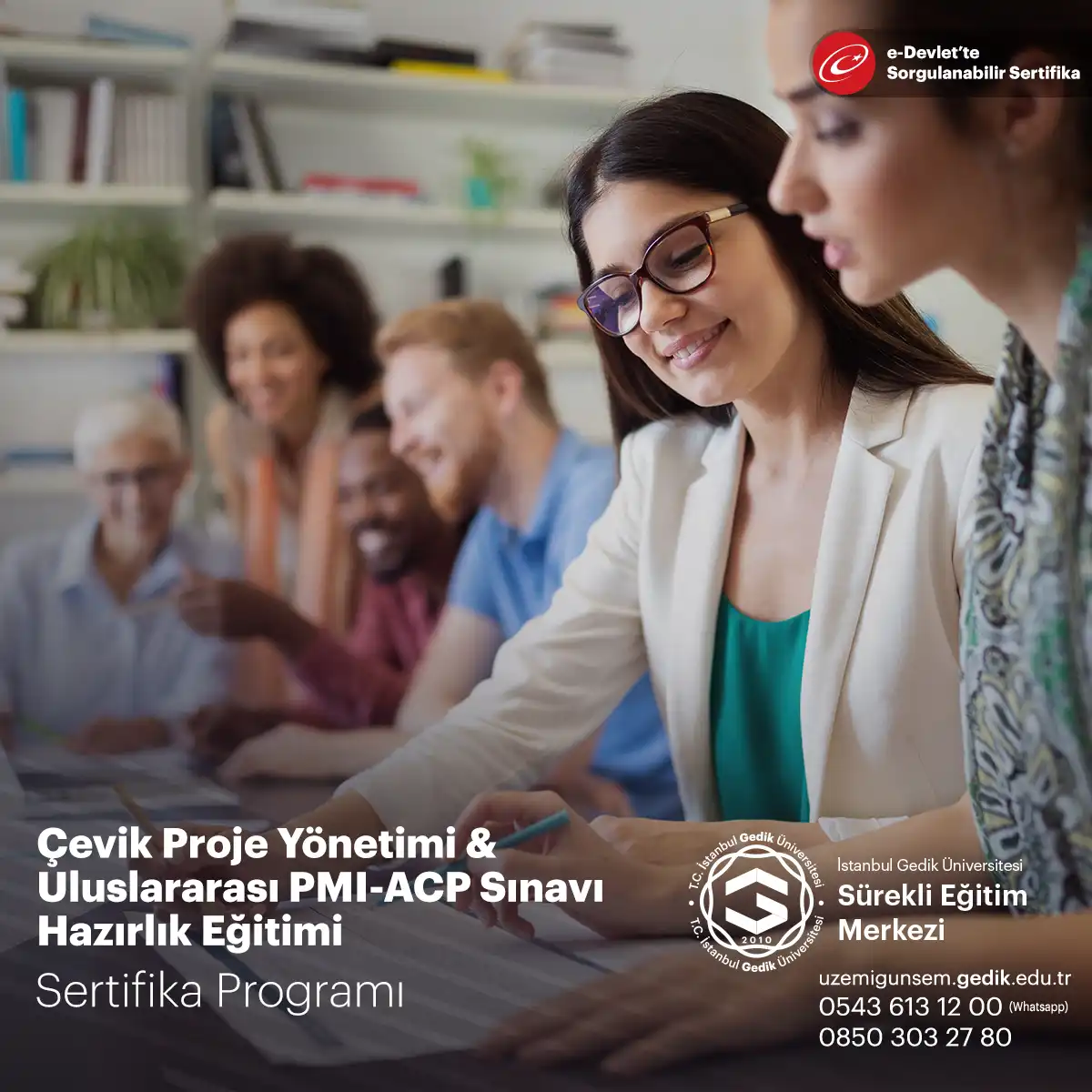Çevik Proje Yönetimi & Uluslararası PMI-ACP Sınavı Hazırlık Eğitimi 